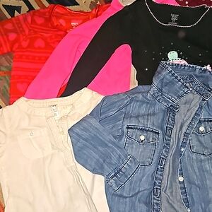 EUC Carter's 5 cool weather tops